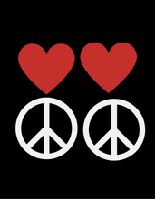 Load image into Gallery viewer, EUROVISION LOVE LOVE PEACE PEACE