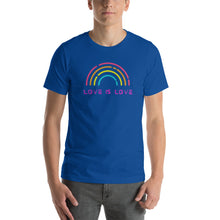 Load image into Gallery viewer, LOVE IS LOVE RAINBOW T-Shirt