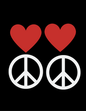 Load image into Gallery viewer, EUROVISION LOVE LOVE PEACE PEACE
