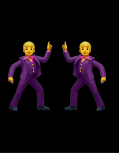 EMOJI DANCING MEN T-Shirt