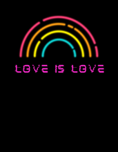 Load image into Gallery viewer, LOVE IS LOVE RAINBOW T-Shirt
