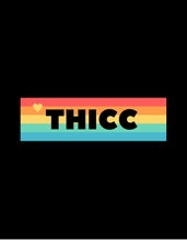 Load image into Gallery viewer, THICC RAINBOW T-Shirt
