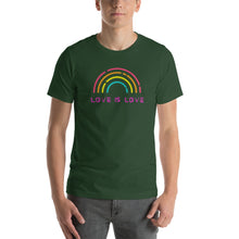 Load image into Gallery viewer, LOVE IS LOVE RAINBOW T-Shirt
